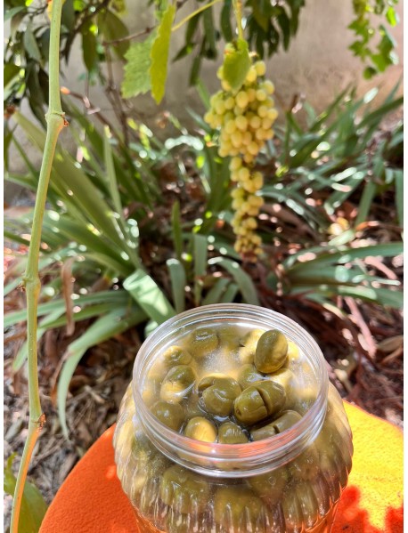 Kırma Yeşil Zeytin 1 kg (Ev Yapımı)